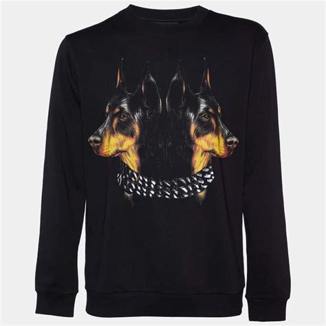 givenchy doberman sweatshirt|Givenchy sweatshirt fleece.